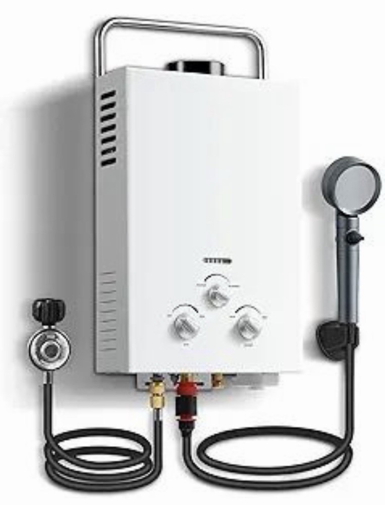 Tankless Propane Water Heater for On demand 5L Water Outdoor Portable Shower