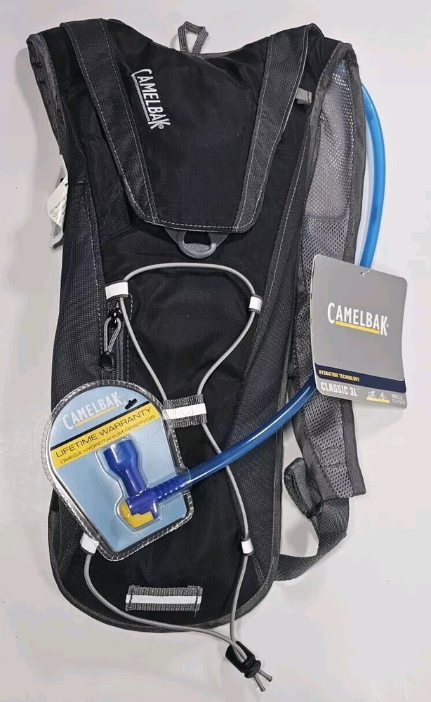 Camelbak Thermobak 3L Hydration Pack Black/grey New With Tags 100oz!