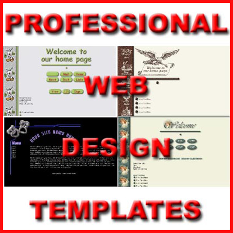 BEST PROFESSIONAL 400+ WEB PAGE DESIGN TEMPLATES + FLASH ANIMATIONS CD!