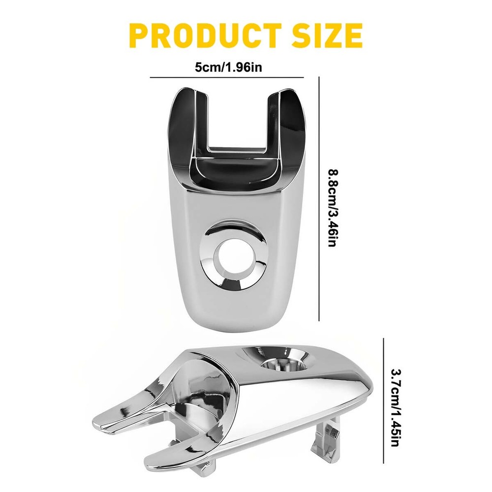 Exterior Outside Door Handle Chrome Front LH Driver Side for Explorer Edge New