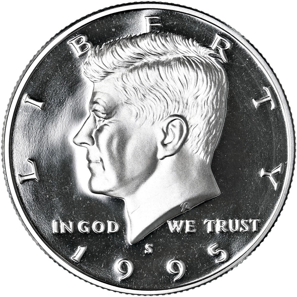 1995 S Proof Set Original Box & COA 5 Coins CN-Clad