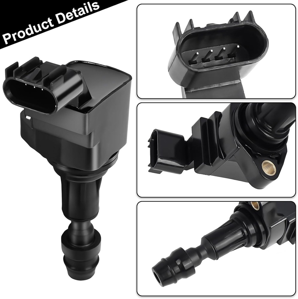 4pcs Ignition Coil & Spark Plug Compatible with Chevy Malibu Cobalt... Fast Ship