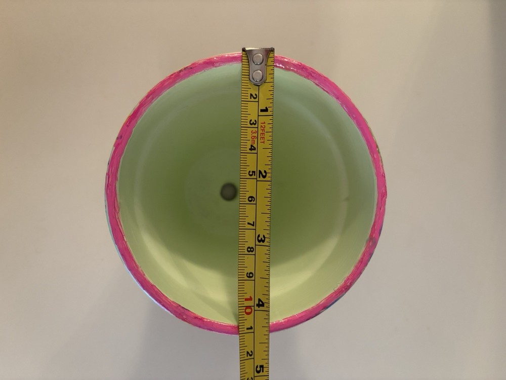Hand Painted Flower Pot