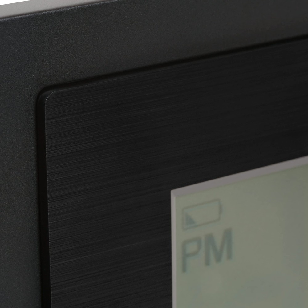 Digital Atomic Clock with Outdoor Temperature & Moon Phase Display