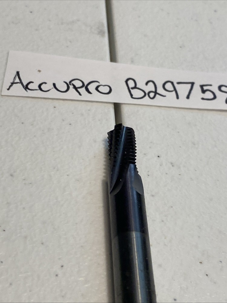 Accupro Solid Carbide Thread Mill 18NPT B29758 (I1)