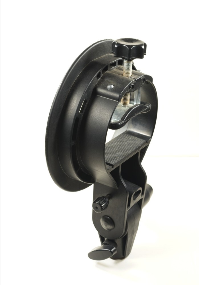 Adjustable Bowens Type S-Mount Bracket Flash Holder for off Camera Flash