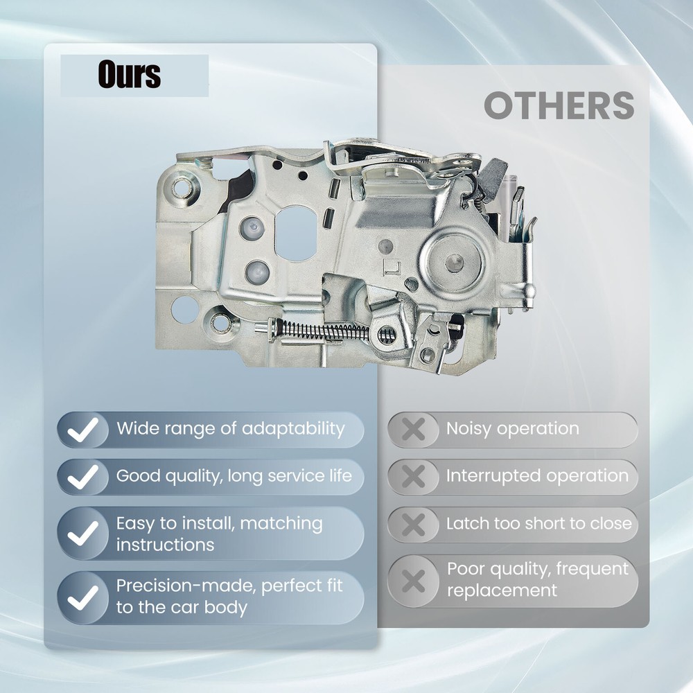 Door Latch Assembly Front Left Driver Side For Chevy Chevrolet / GMC 16631627