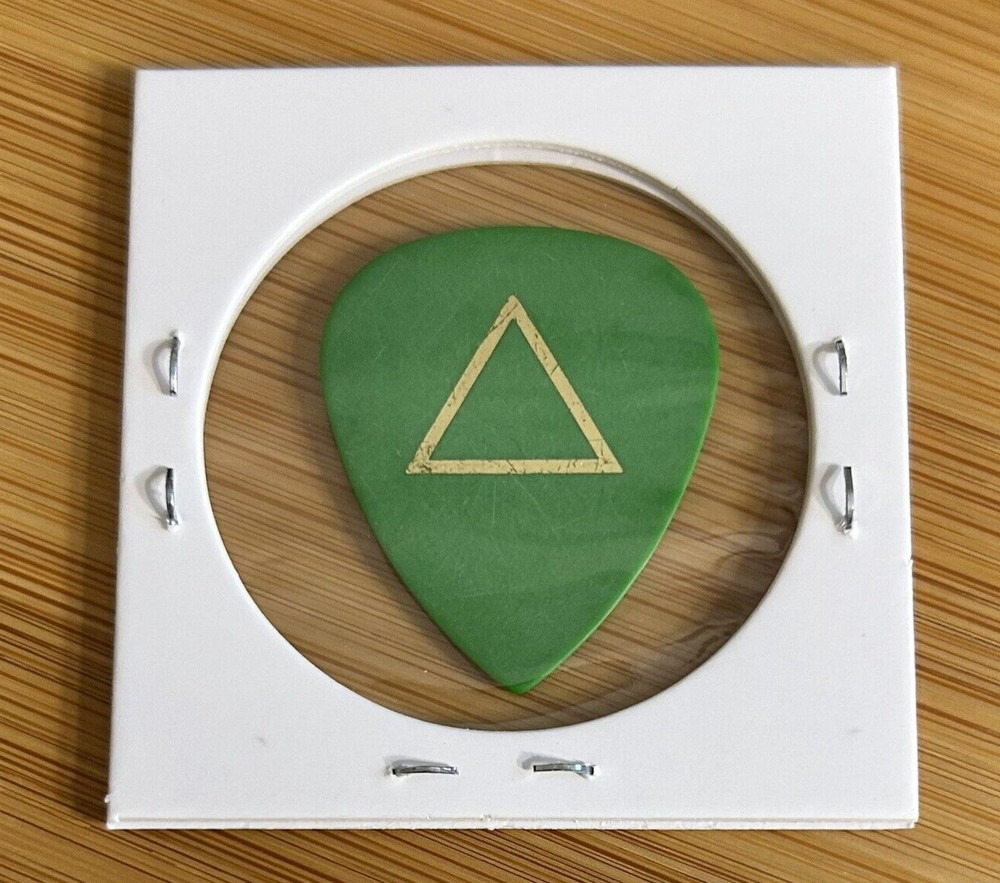 Ghost - Alpha Fire Guitar Pick - Green