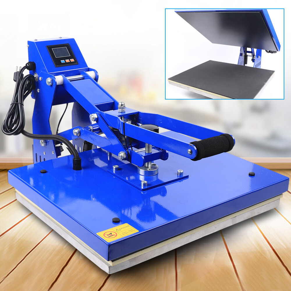 Automatic Heat Press Machine Heating Base Auto Open Clamshell T Shirt