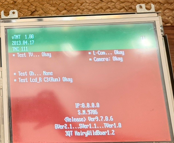Qubica AMF T-Vision Bowling Scoring Camera / Sensor Assembly – Bench Tested