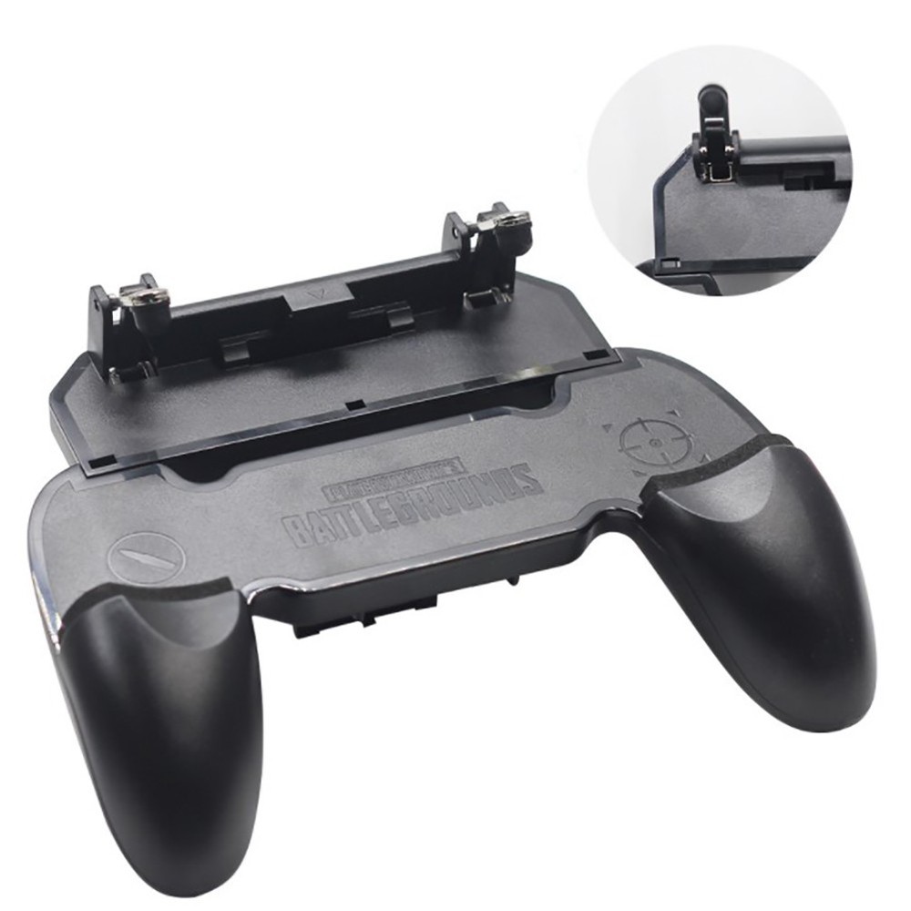 W10 Mobile Game Controller Gamepad Joystick Fire Trigger For PUBG Fortnite G