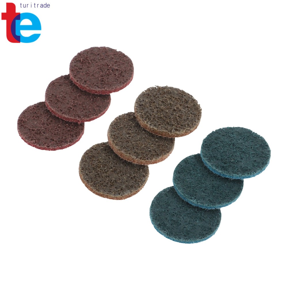 150 Pcs Quick Change Surface Conditioning Discs (Fine Medium Coarse, 2 Inch)