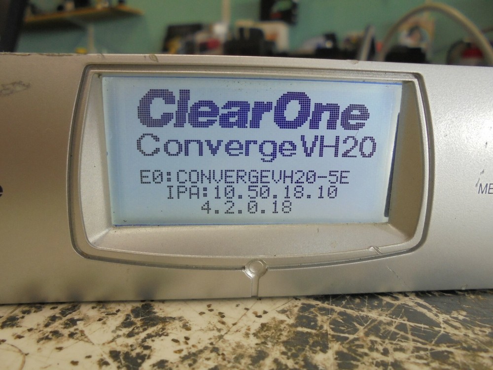 UNTESTED ClearOne Converge Pro VH20 910-151-825 VOIP Gateway