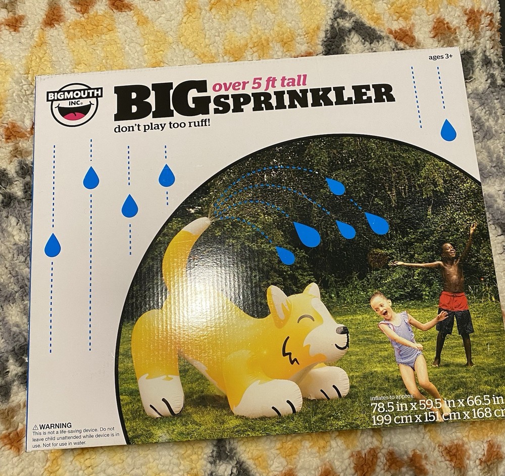 Big Mouth Corgi Sprinkler