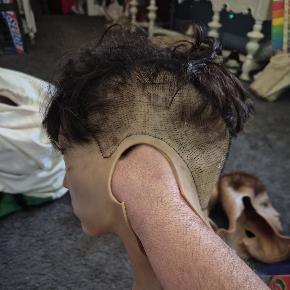 5 Mannequin Head Make up Slip On Hair Forms