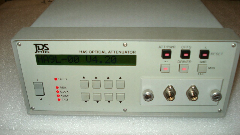 JDS FITEL HA9 OPTICAL ATTENUATOR (Good working)