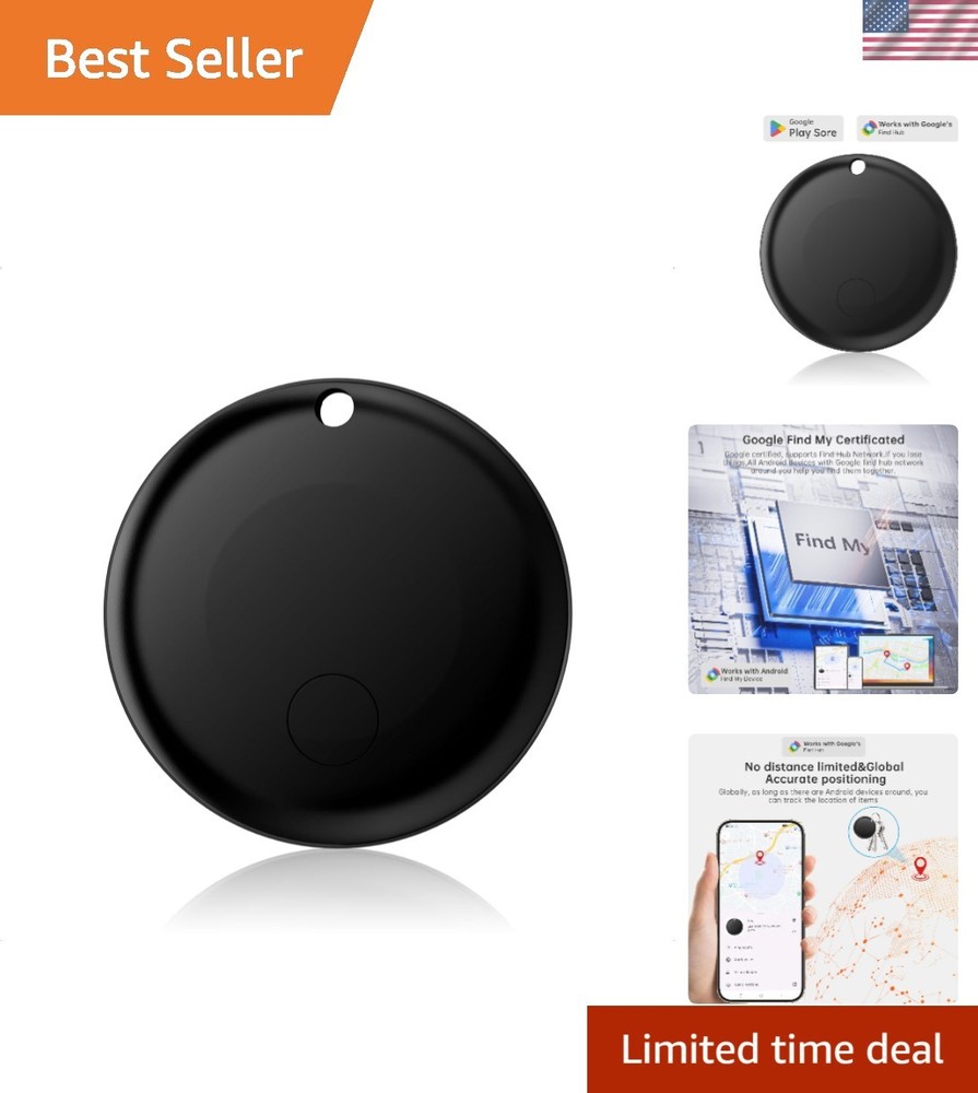 Compact Waterproof Smart Tag for Android Devices | 365 Days of Reliable Tracking