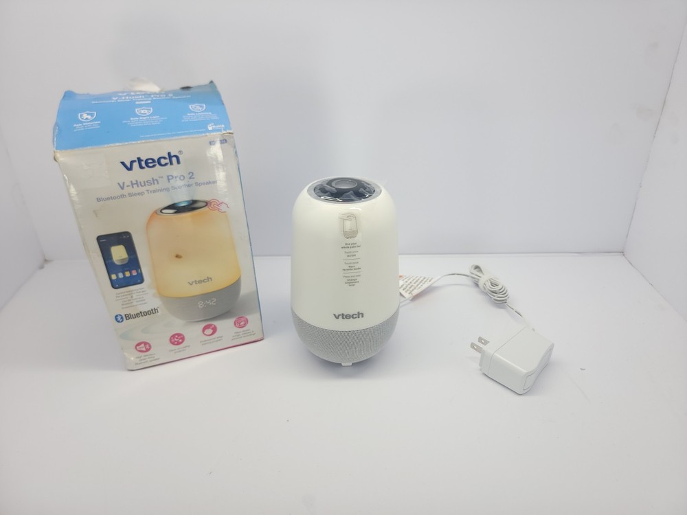 VTech V-Hush Pro Baby Sleep Soother w/ Sleep Training Program, WIFI & Bluetooth