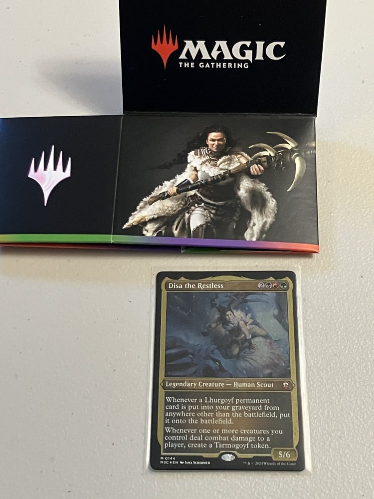 Modern Horizons 3 MTG Complete Set EMPTY Deck Box 100+ Capacity Display Card