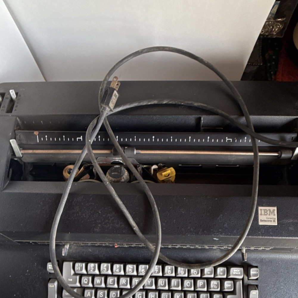 IBM Correcting Selectric II Electric Typewriter Black