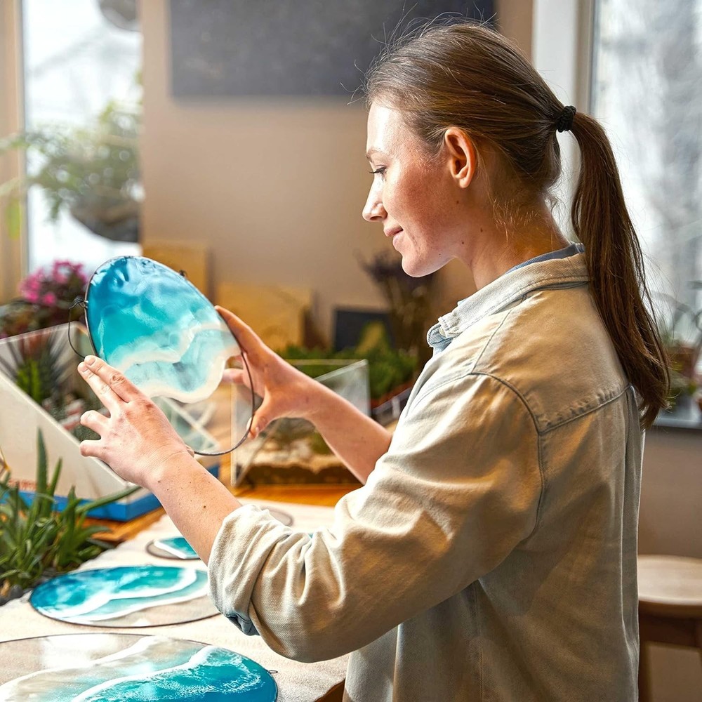 Crystal Clear Epoxy Resin Kit - Ultra-Gloss Finish