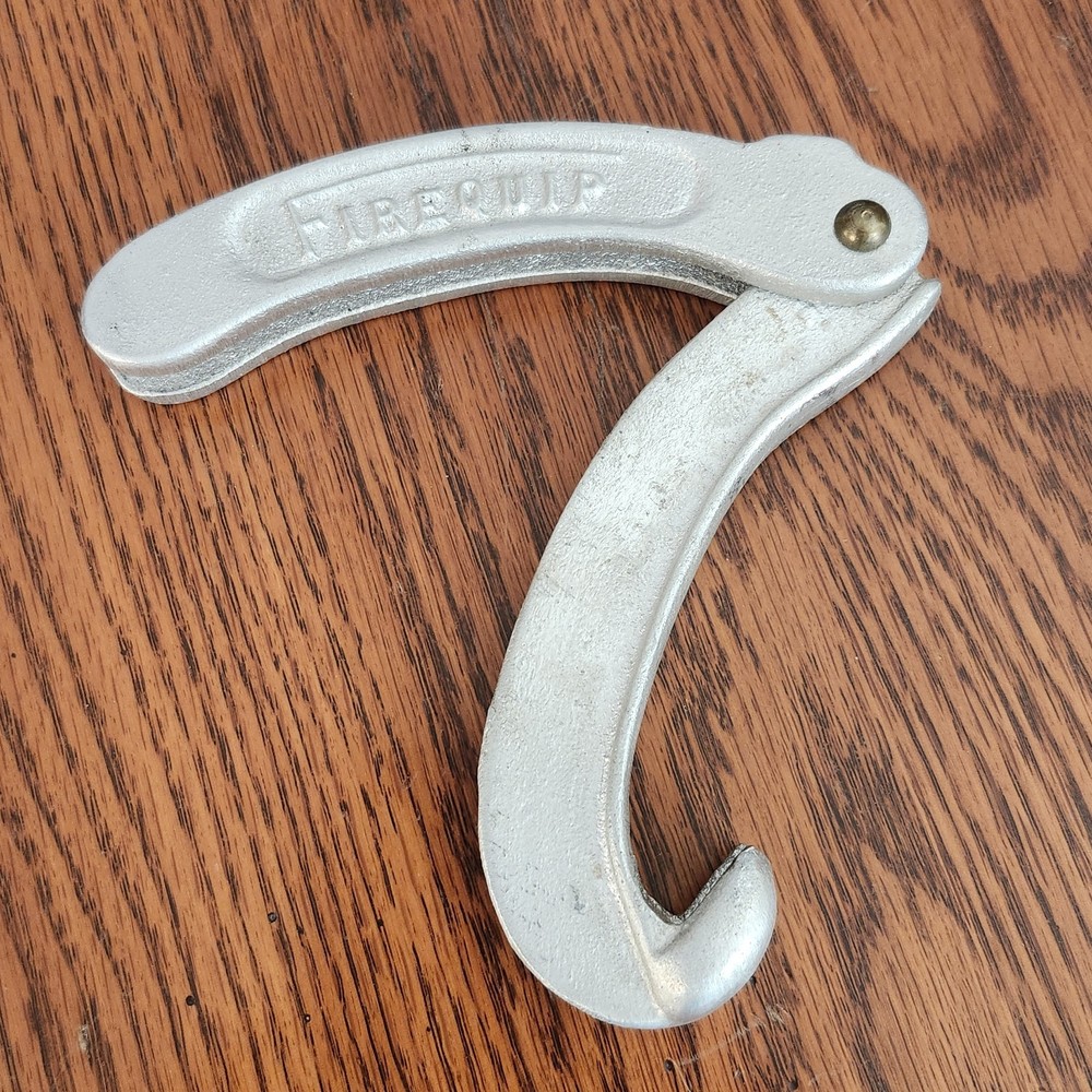Vintage Firemans Folding Tool , spaner Wrench FIREQUIP BURLINGTON NC