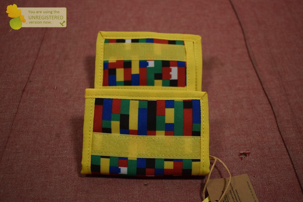 Lego Tri-Fold Wallet Brick Wall Color