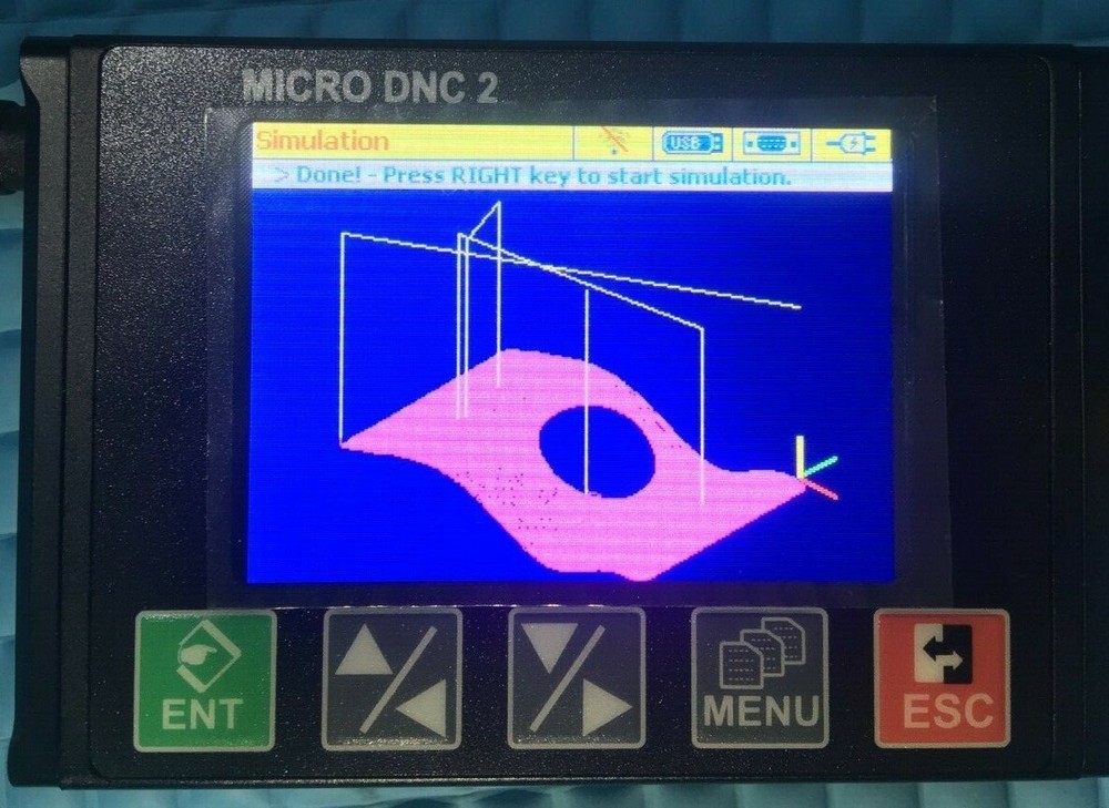 MAZAK M32 - micro DNC- TAPE- Replace PC running a DNC software. G CODE