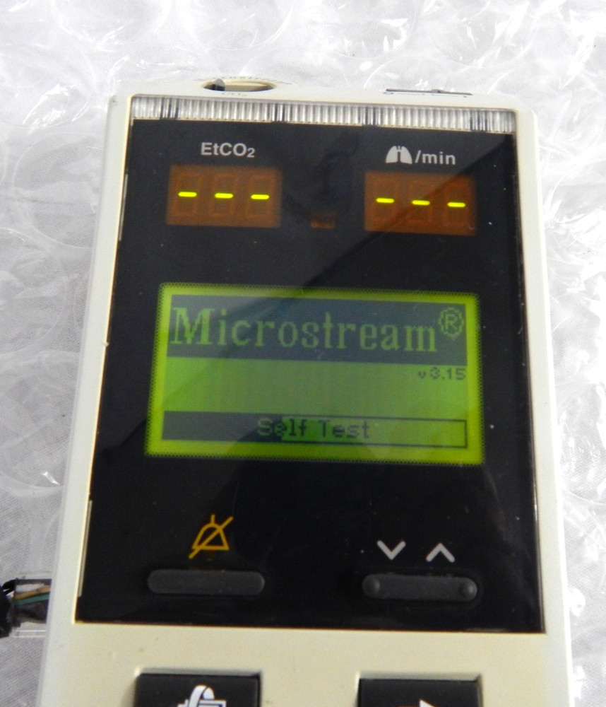 ORIDION MICROCAP HANDHELD CAPNOGRAPH S/N 452