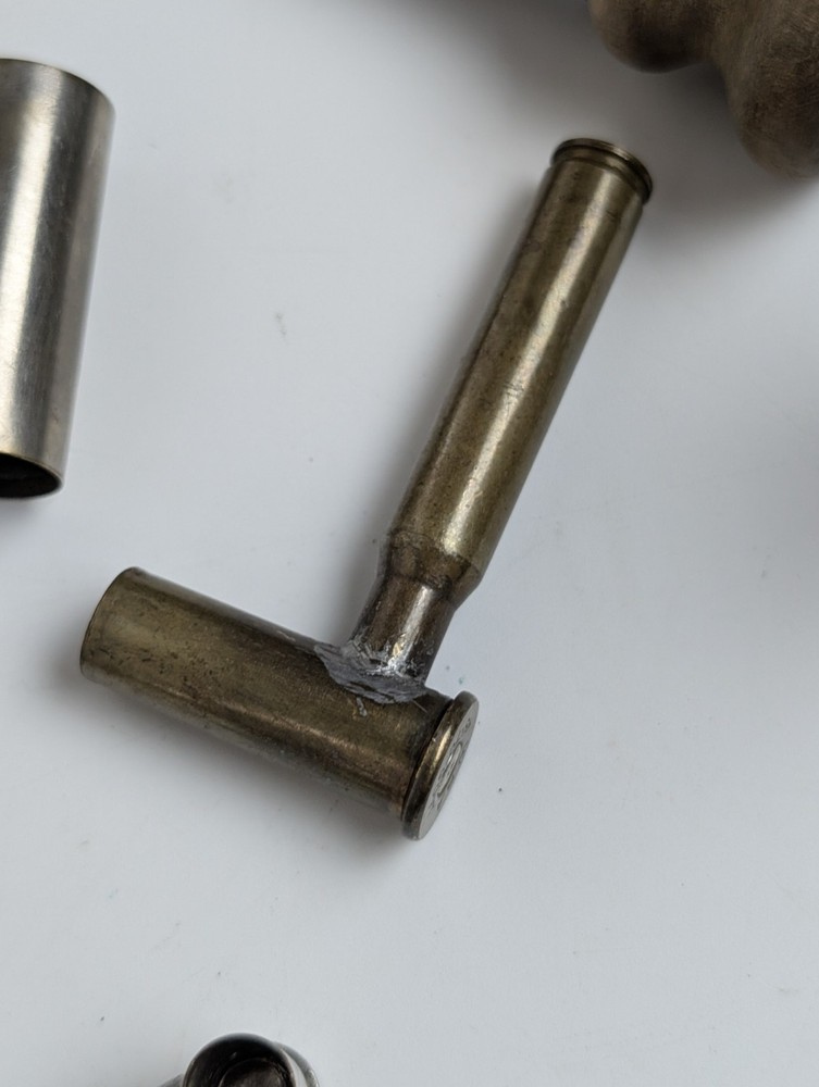 Antique black powder reloading / muzzleloading tool lot.