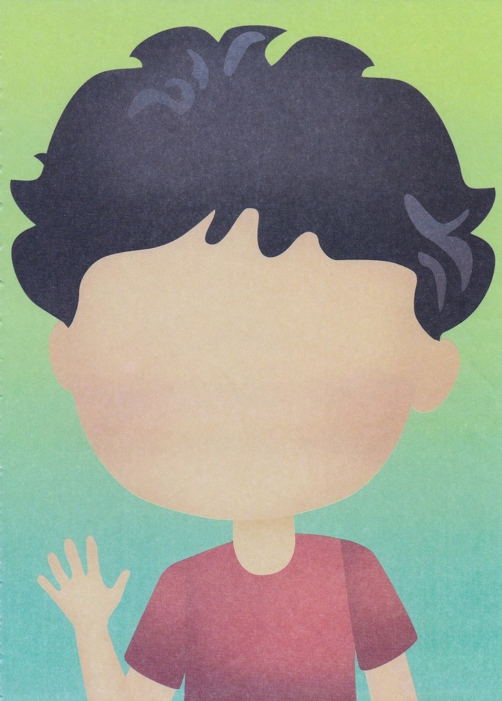 Bendon Create-A-Face Sticker Pad (Wacky Faces)