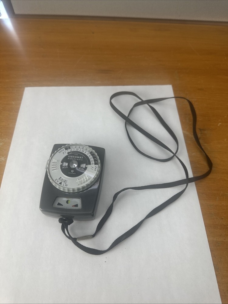 Lightmeter Gossen CdS Sixtomat Electronic Untested Needs Batteries