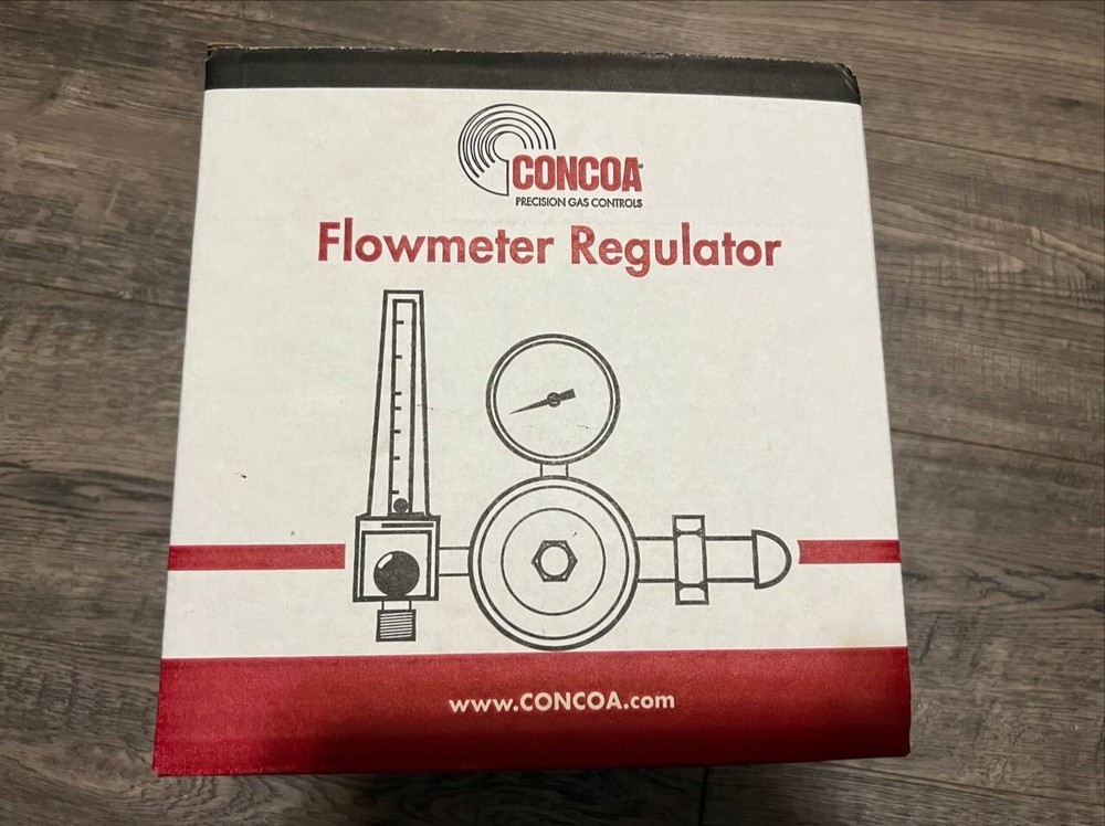 Concoa flowmeter regulator. Concoa Flowmeter Regulator for Argon/Helium