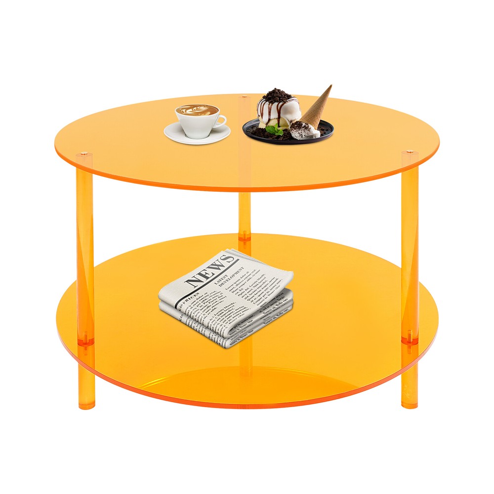 Acrylic Coffee Table, Modern Coffee Table, 2-tier Coffee Table?
