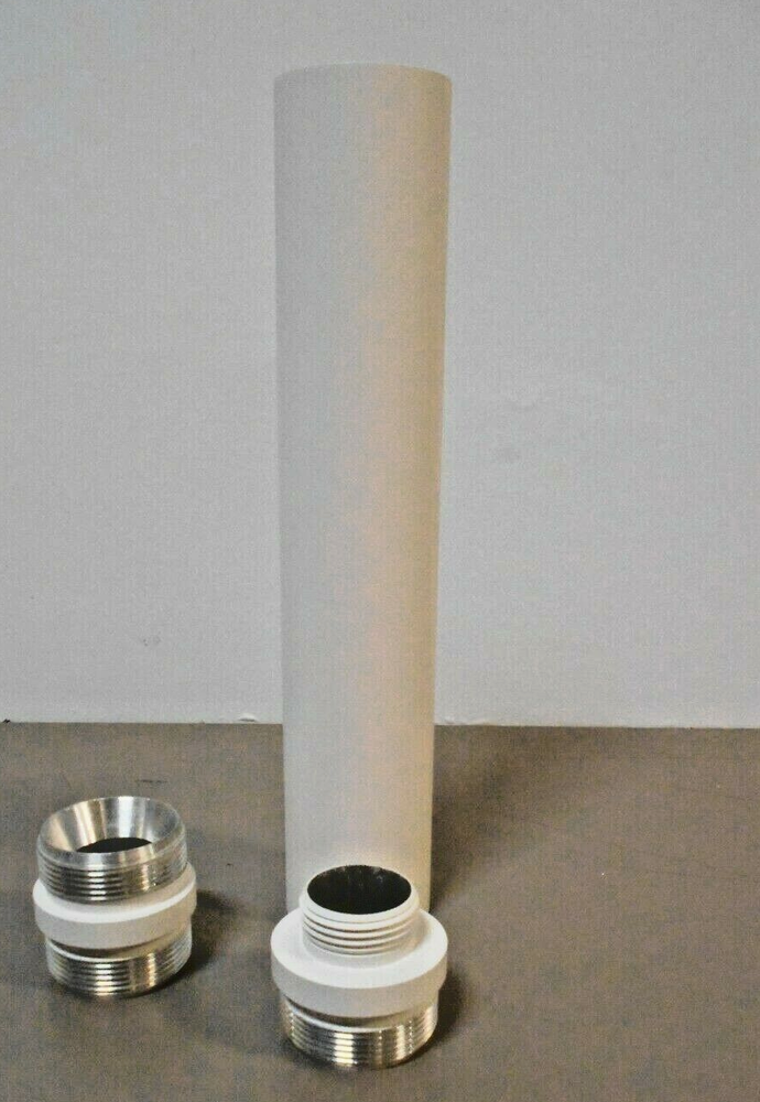 8 Inch fixed length extension pole for security camera ceiling mounts