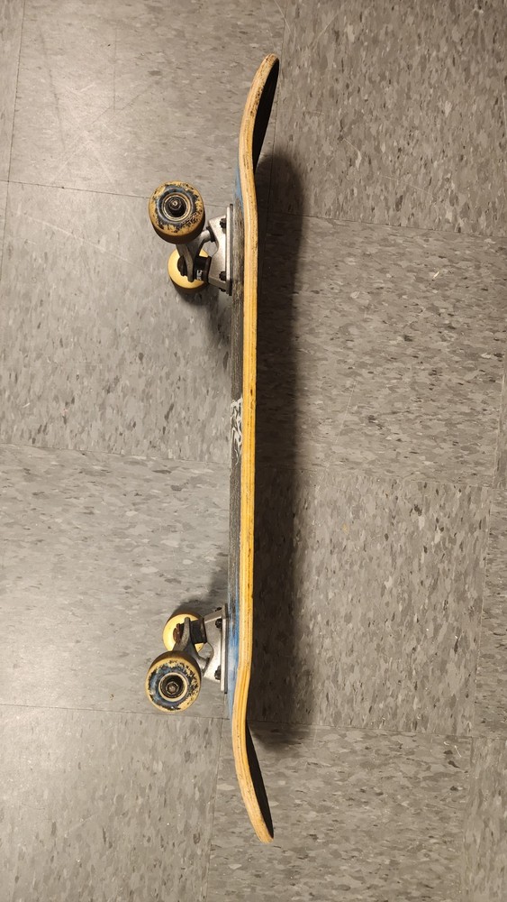 Krown Skateboard Rookie Blue Flame Complete