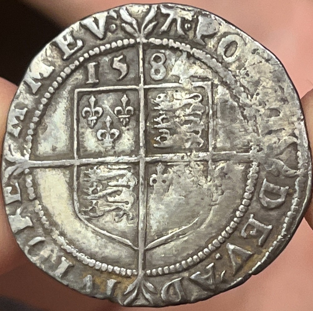1584 6 Pence England VF