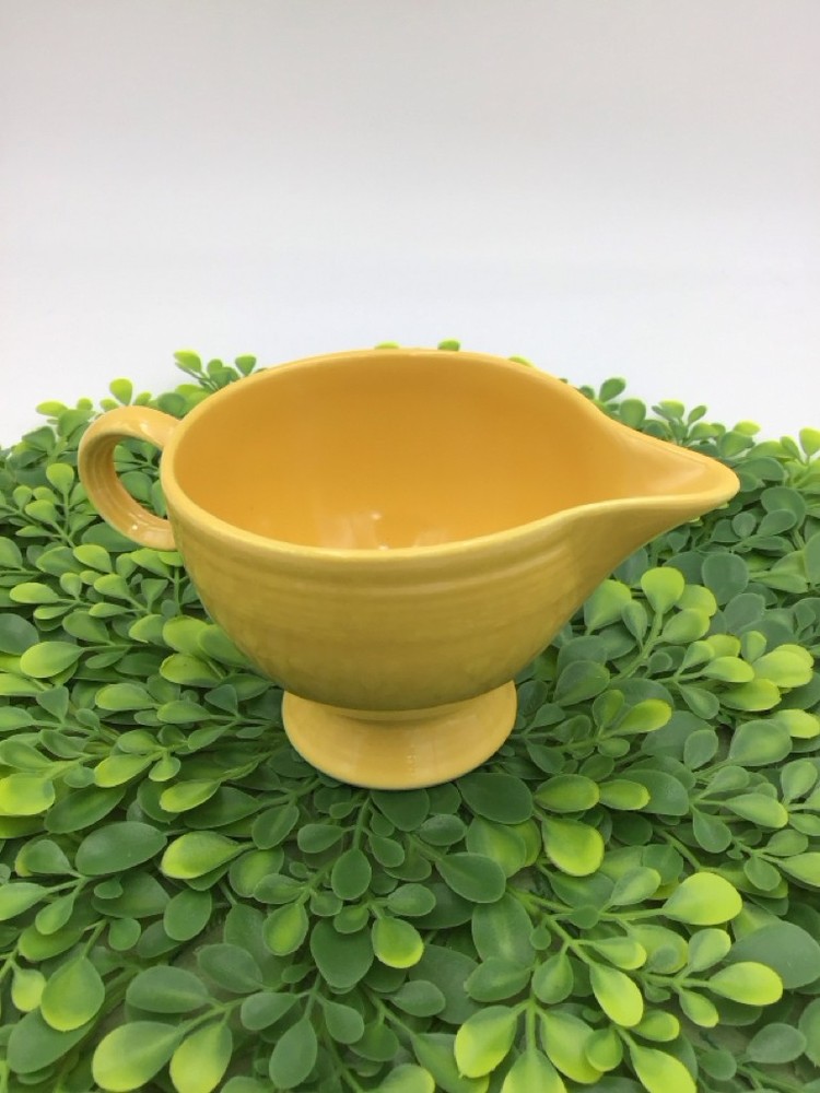 Fiesta Yellow Creamer Ring Handle
