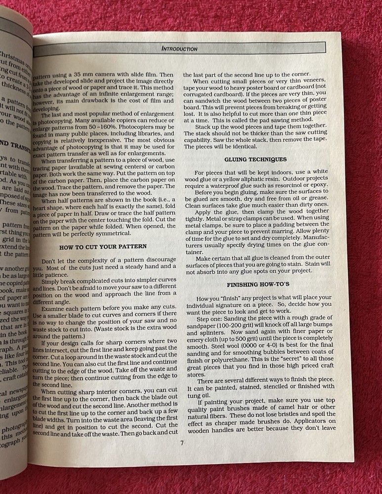 347 Woodworking Patterns 1990 Softcover