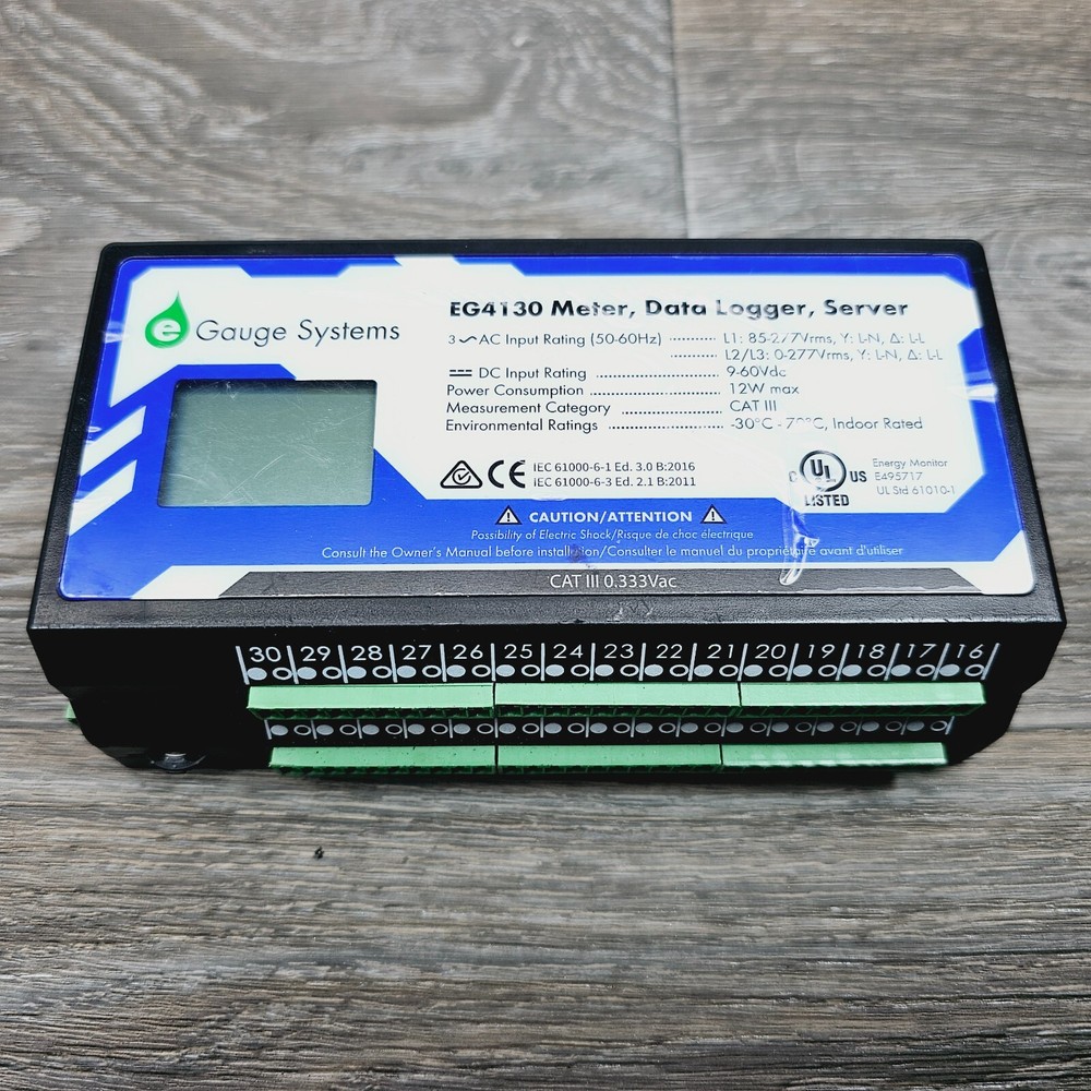 Gauge systems EG4115 Meter, Data-logger, Server