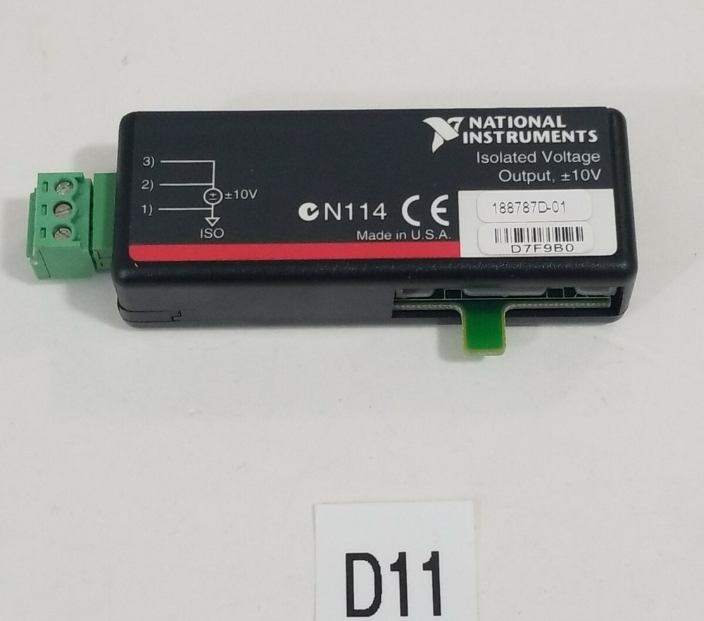 *PREOWNED* National Instruments SCC-AO10 Isolated Analog Voltage Output +/- 10V