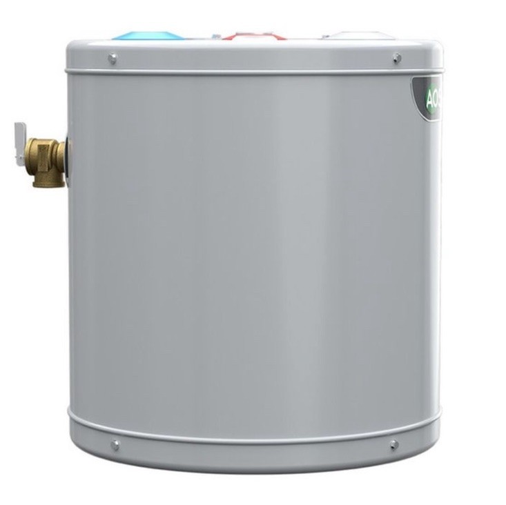 A.O. Smith Signature 100 12-Gallon Compact 1500W Storage Tank Water Heater, Gray