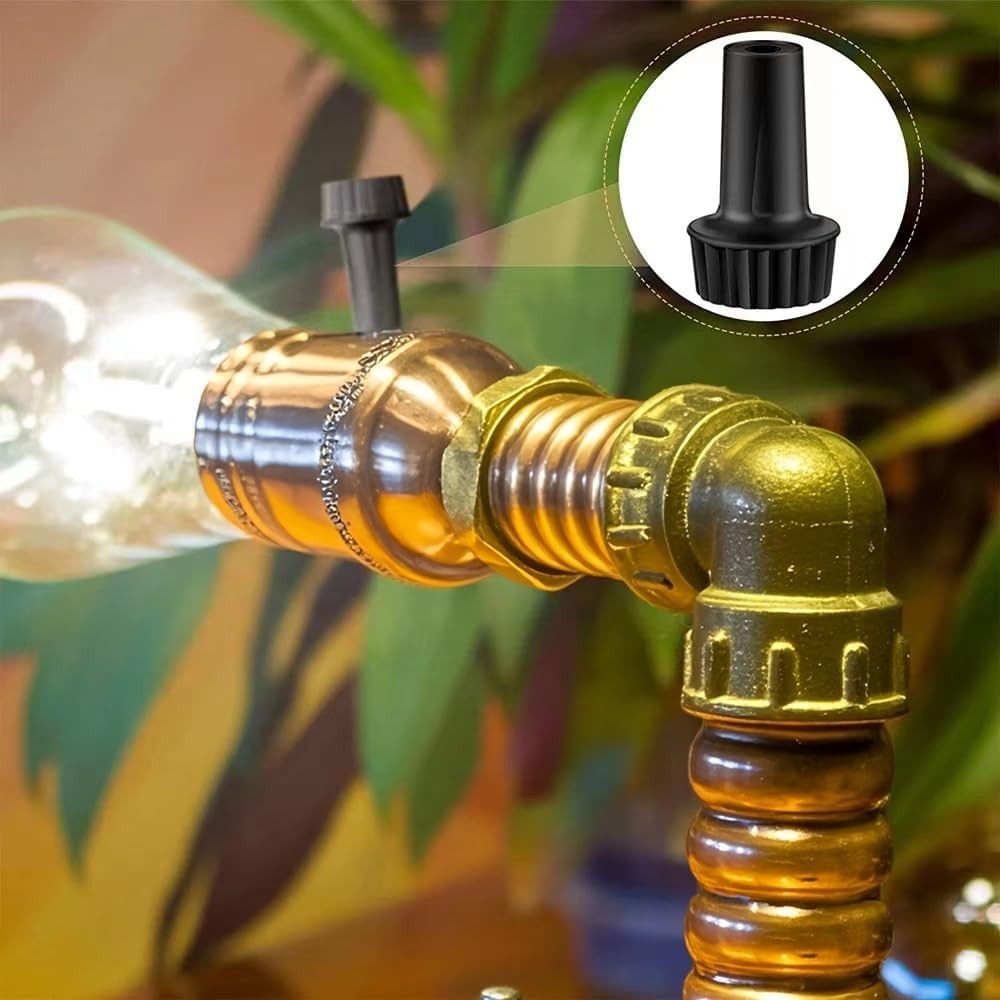 Lamp Turn Knob,Light On/Off Switch Knobs Replacement, Black