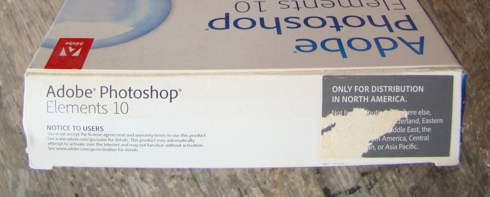 Photoshop Elements 10 ~3 Software CDs 2011~ w Serial # 🫧