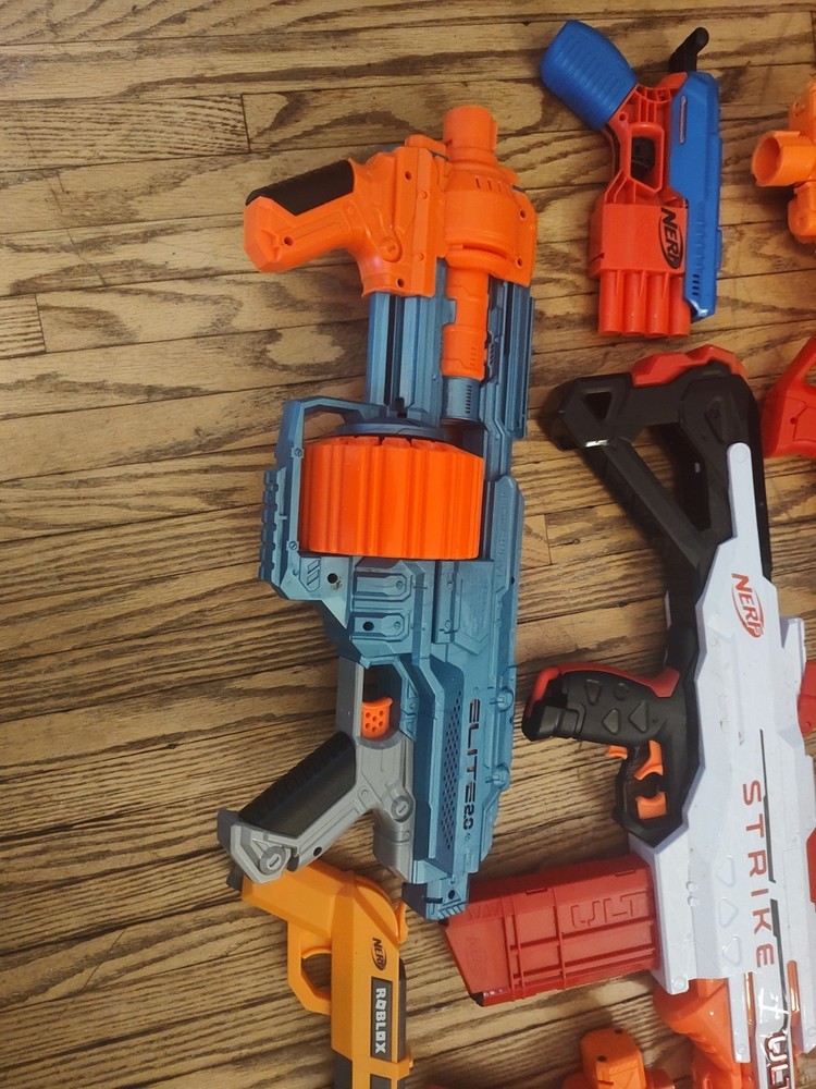 Huge Nerf Mod Lot 15 Blasters