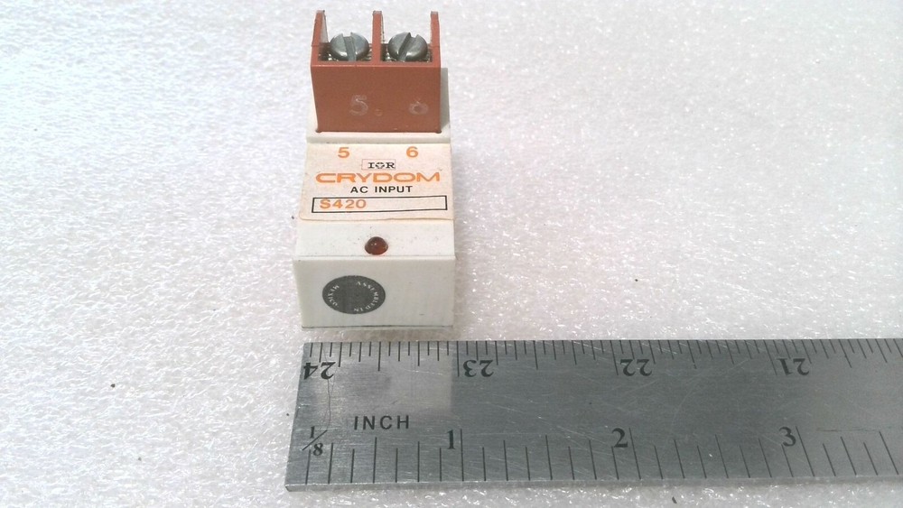 SENSATA TECH. CRYDOM S420 SOLID STATE RELAY 120V 4-PIN