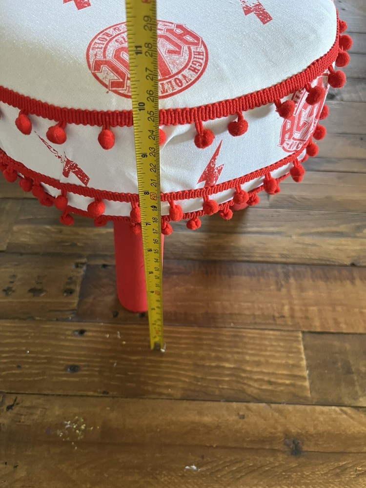 ACDC handmade lightweight footstool