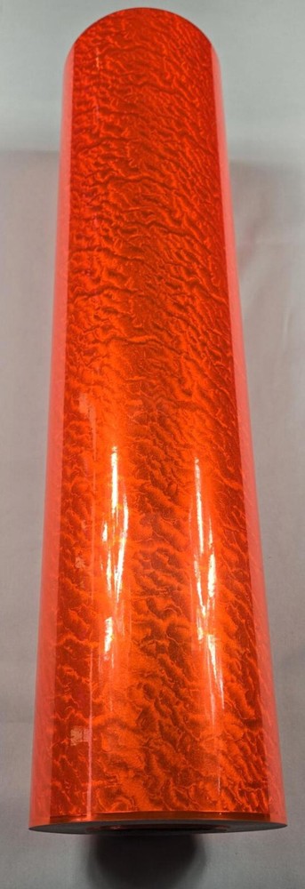 Fluorescent Orange Leaf Sign Vinyl Plotter Cutter 24" x 10 ft