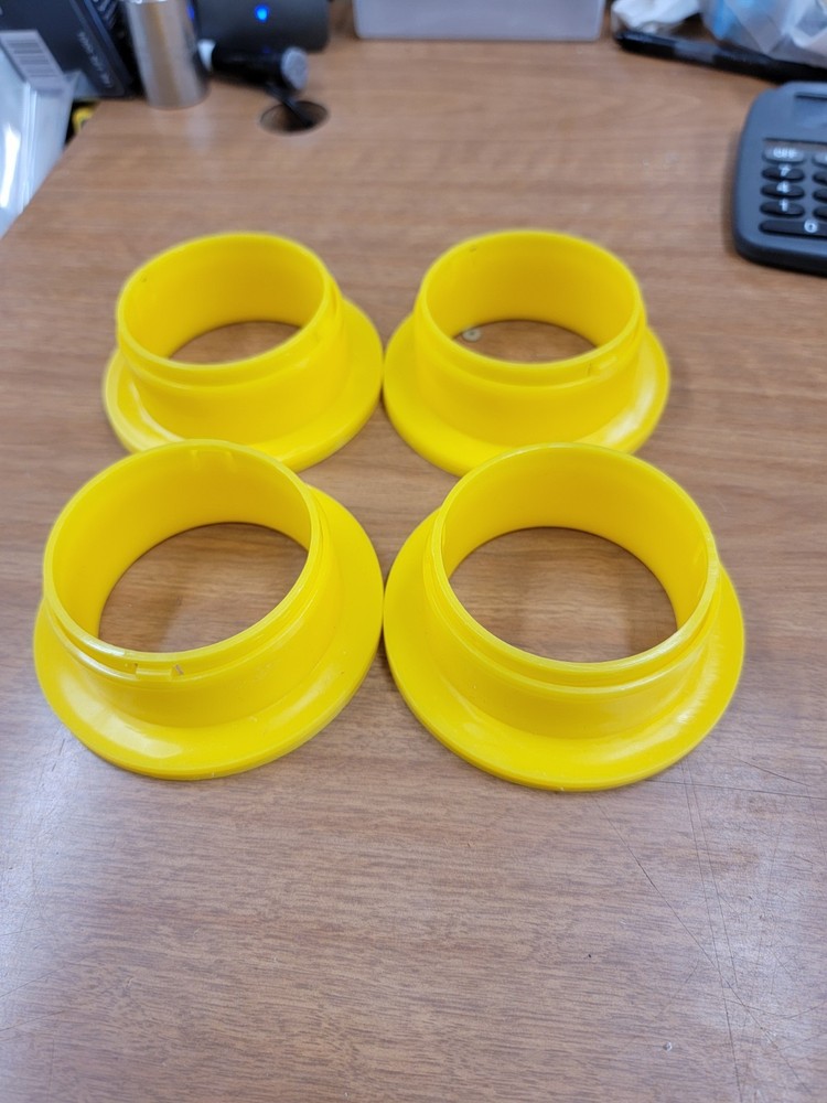 Stretch Wrap Insert Rings 3UAX2, Rotating End Caps, for 3" Core Diameter 4PK