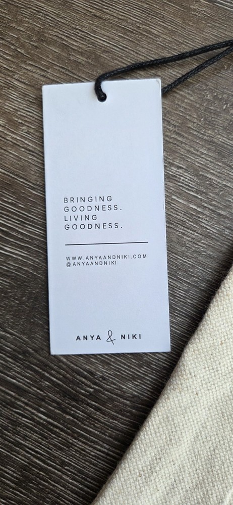 NWT Anya & Niki Drawstring Bag